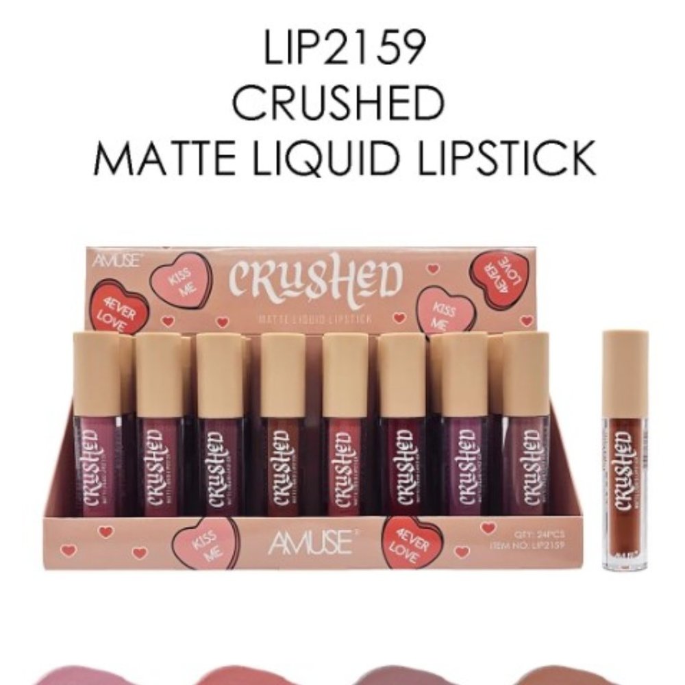 AMUSE - Lip2159 : CRUSHED MATTE LIQUID LIPSTICK, 2 DZ